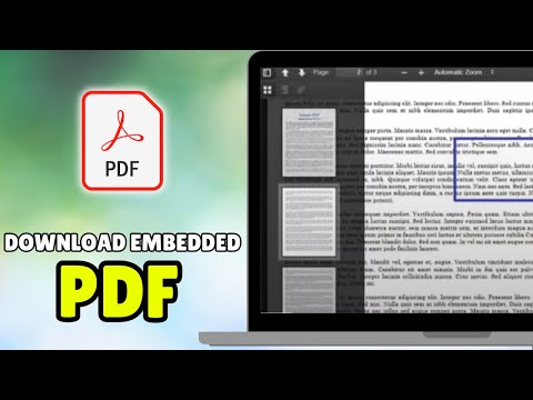 How to Download Embedded PDF From Any Website (2025) - Full Guide