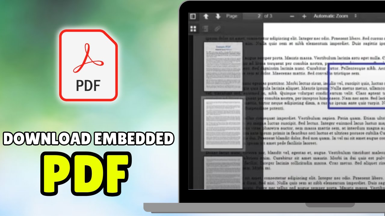 Easy Steps to Download Embedded PDFs from Any Website in 2025 π₯
