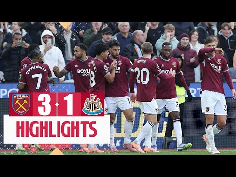West Ham vs Newcastle 3-1 Highlights | Premier League 2025-26