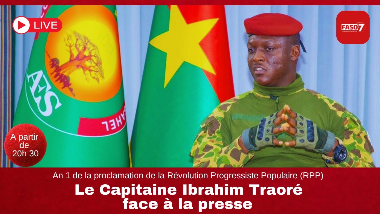 Capitaine Ibrahim Traoré s'exprime sur la RPP 🎙️