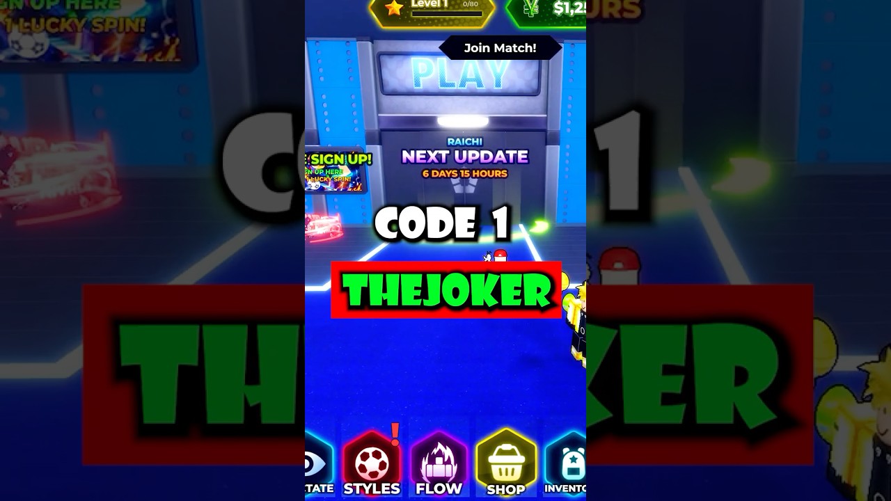 New Working Codes for Blue Lock Rivals Roblox ⚽