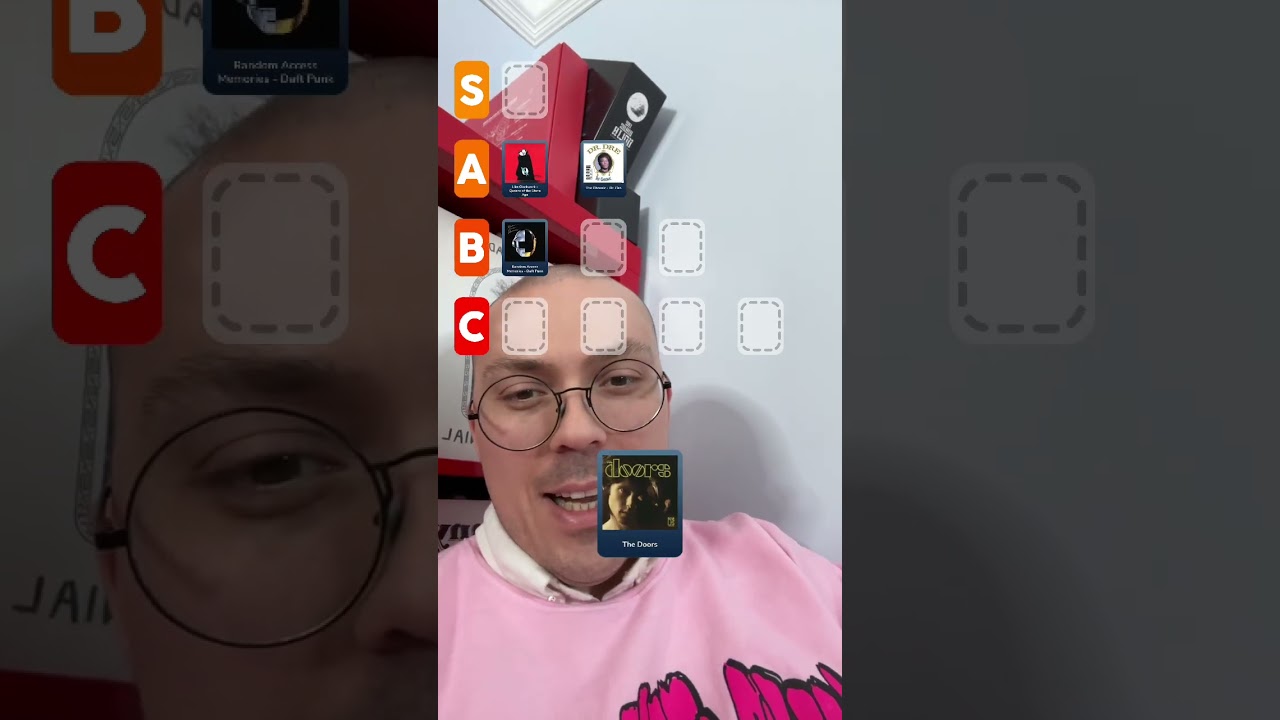 FANTANO: Blind Album Tier List #shorts #music #reaction