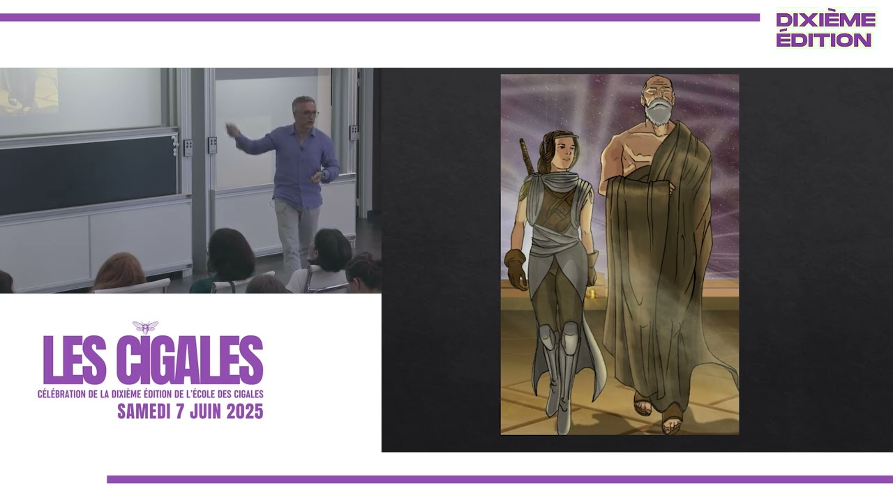 Mathéopolis, Tome 1 : Présentation par Francis Loret lors de la 10e édition de l’École de Mathématiques et d’Informatique des Cigales