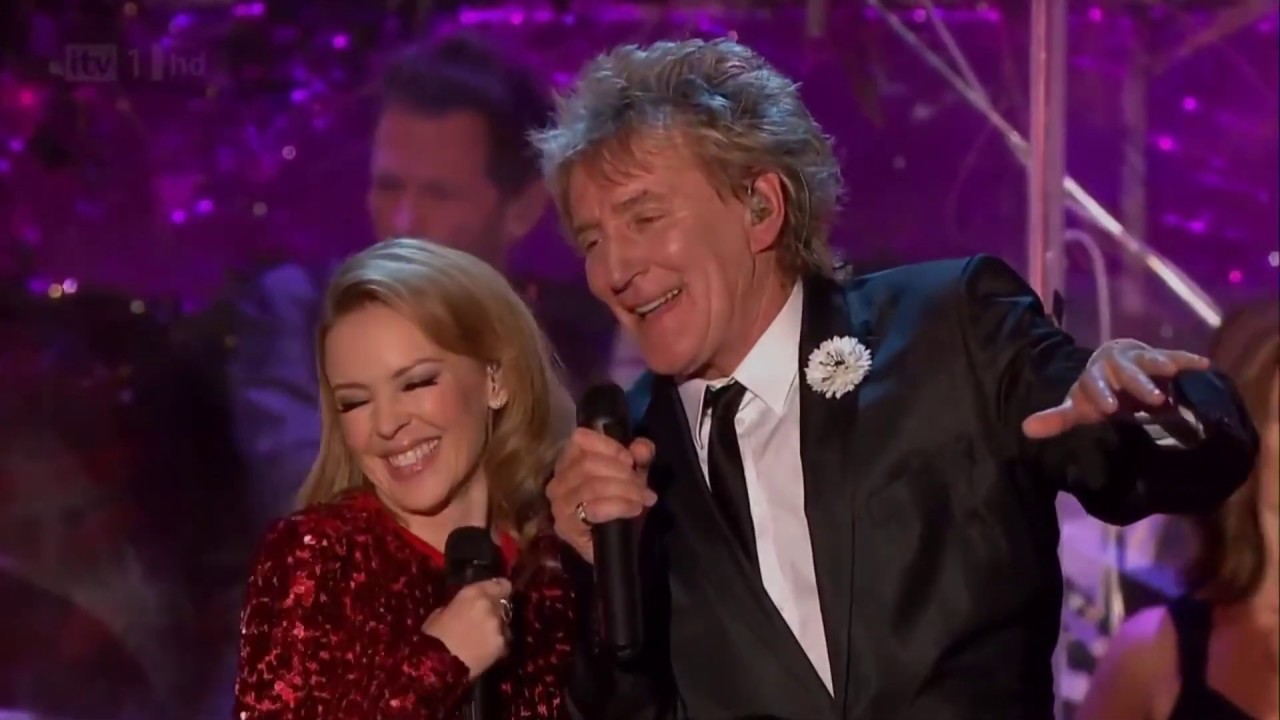 Rod Stewart & Kylie Minogue - Let It Snow ❄️ (ES/EN)