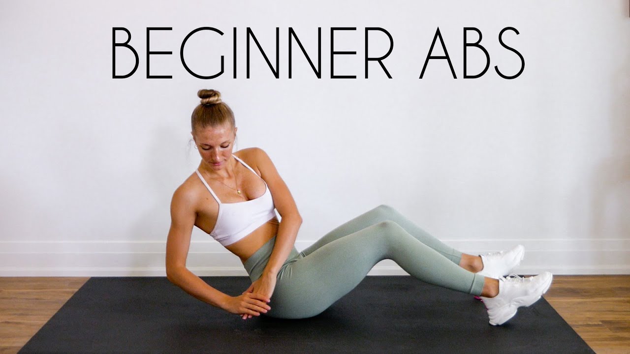 10-Min Beginner Abs Workout 💪 No Equipment Needed