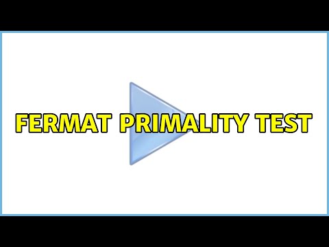 Fermat primality test (2 Solutions!!)