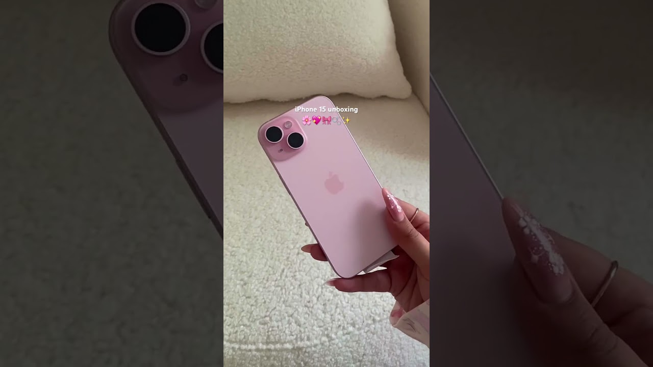 Unboxing the Perfect Pink iPhone 15 🌸