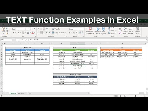 TEXT Function Use Cases in Excel