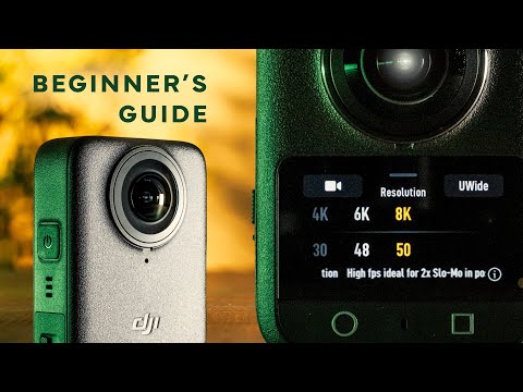 DJI OSMO 360: Camera setup, shooting tips and video editing – basic tutorial