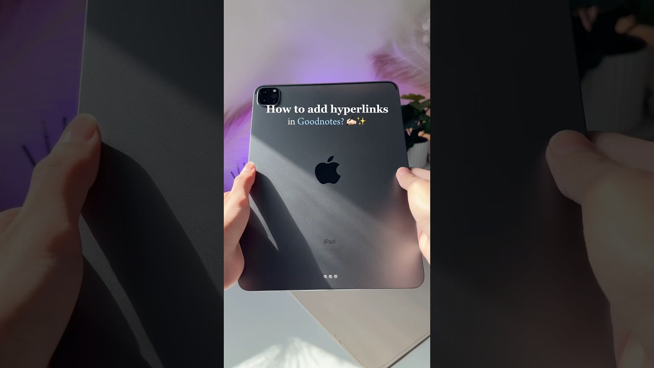 Add Hyperlinks in Goodnotes βπ»