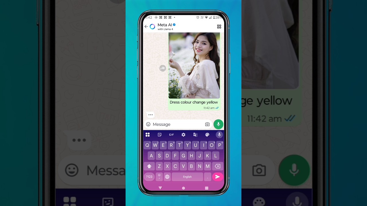 WhatsApp Meta AI Dress Change & Photo Editing π