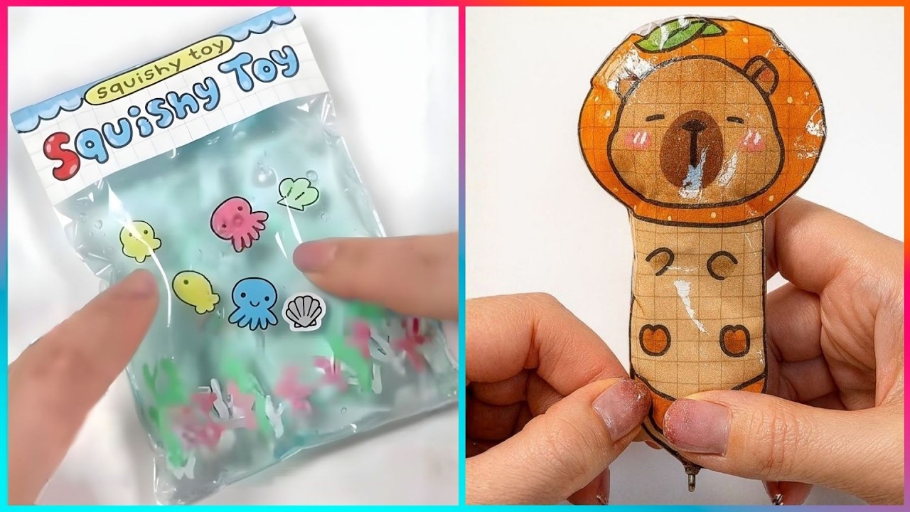 Cute Squishies & Fun Fidgets You Can Make When Bored