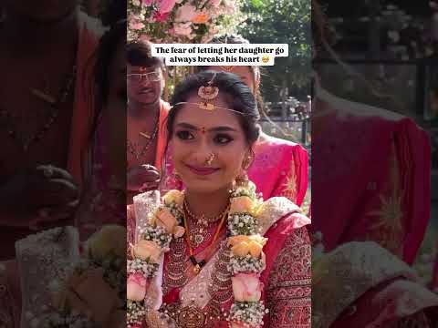 Father’s Emotional Moment Giving Away His Daughter 💖