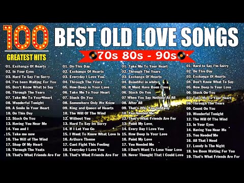 GREATEST HITS OF LOVE SONGS 70'S 80'S 90'S🌹BEST 100 LOVE SONGS MEDLEY 2024🌹AIR SUPPLY, LIONEL RICHIE