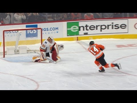 Flyers, Flames settle Saturday matinee with a shootout