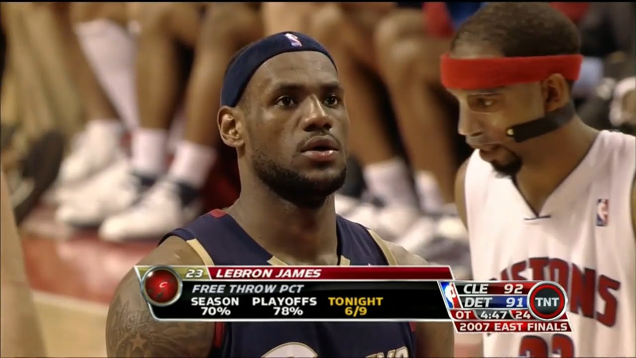 LeBron's 48-Point Game 2007 ECF G5 vs Pistons 🏀