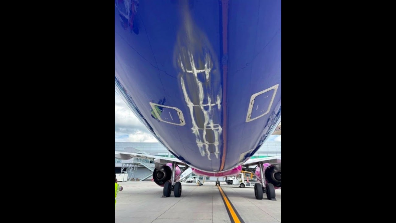 A321XLR Wizz Air Experiences Tail Strike During Landing in Prague ✈️