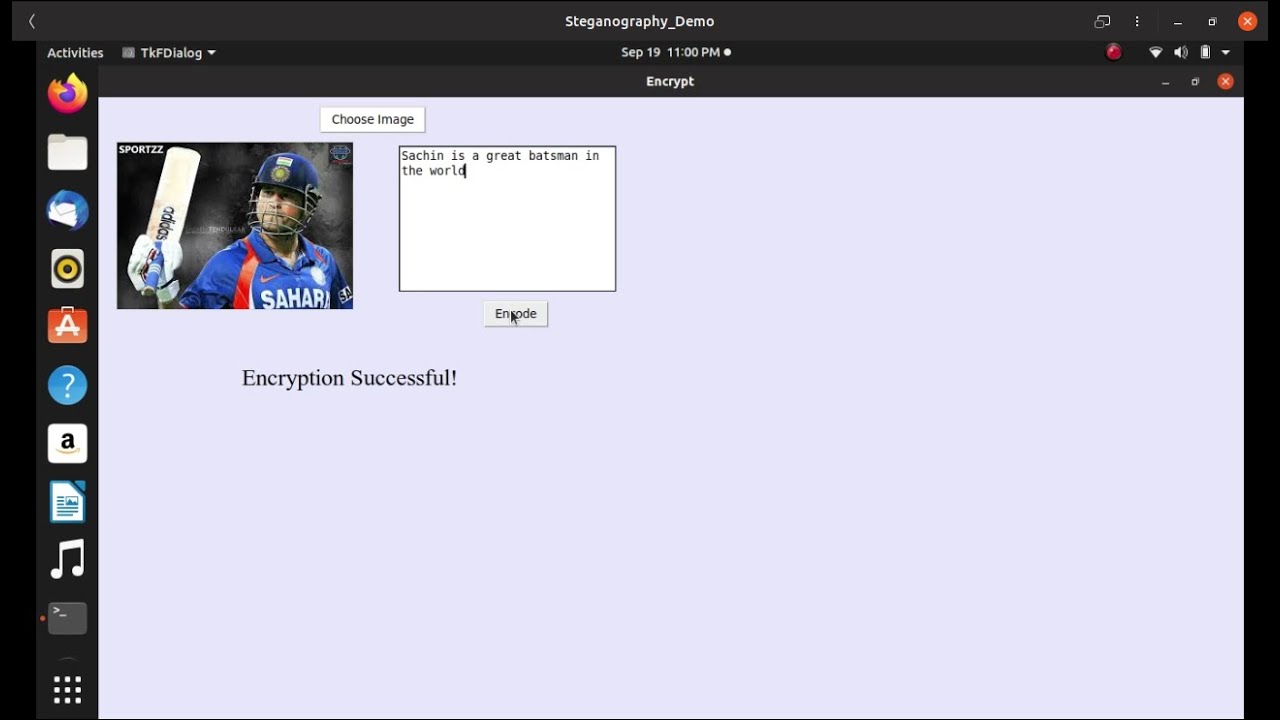 Python Steganography for Secure Data Transfer