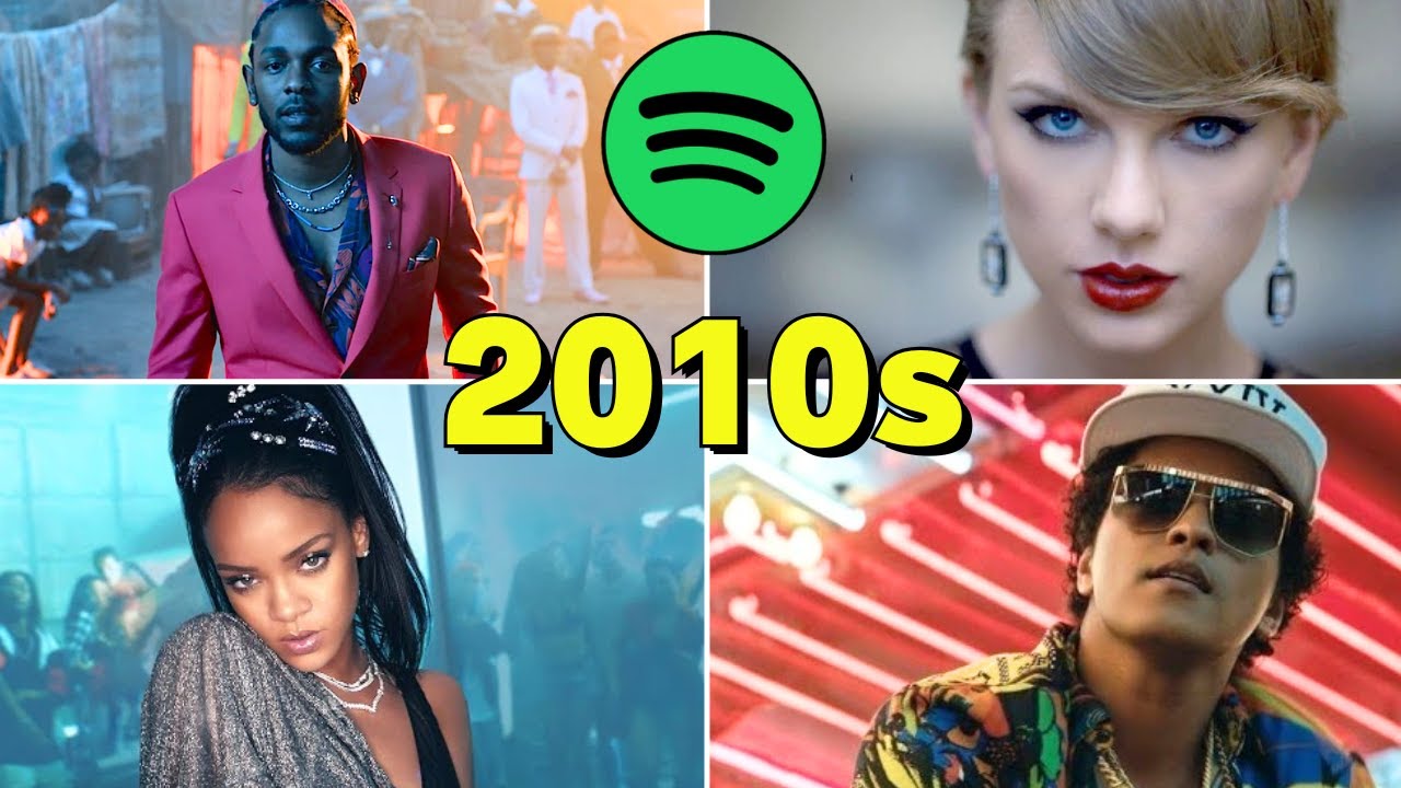 Top 200 Most Streamed 2010s Songs! (Spotify) 2010 - 2019