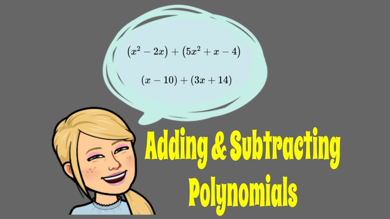 Adding & Subtracting Polynomials: Horizontal vs Vertical 🧮