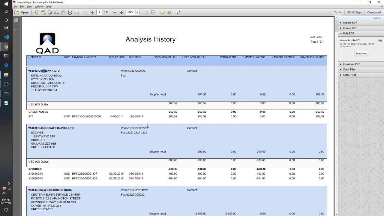 Convert Multi-Page PDF to CSV/Excel with Python π