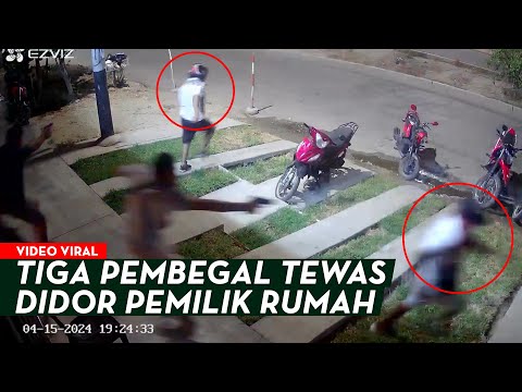TIGA PEMBEGAL BERAKHIR DIDOR PEMILIK RUMAH! Inilah Tampang Para Pelaku Apes di Akhir April 2024