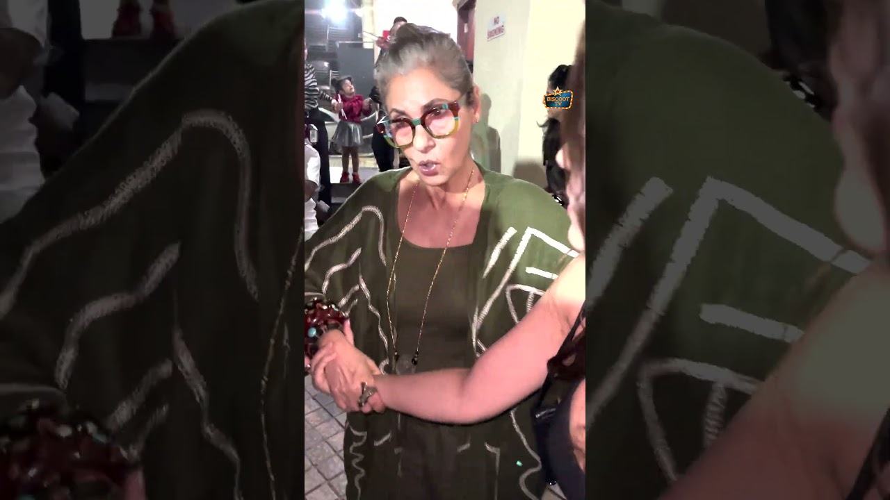 Dimple Kapadia Stuns at 'Skyforce' Screening Exit 🎬