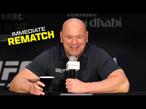 Dana White Post-Fight Press Conference | UFC 321