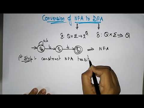 Conversion of NFA to DFA examples | Part-1/2 | TOC  | Lec-19 | Bhanu Priya