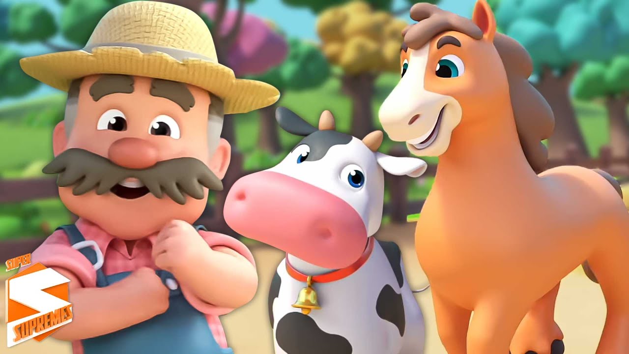 Agricultor No Dell Rima Infantil e Desenho Animado Infantil para Crianças