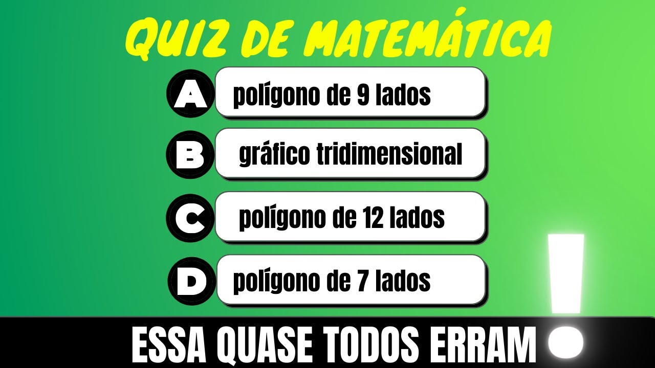 Desafie seus Conhecimentos com Nosso Quiz de Matemática Fundamental! 🧮