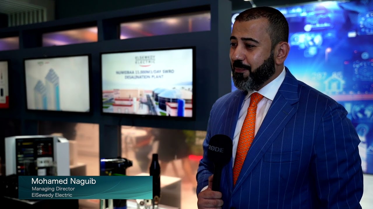 Exclusive Interview with Mohamed Naguib, MD of ElSewedy Electric at World Utilities Congress 2024 ⚡