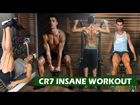 Cristiano Ronaldo's Intense Workout Routine 💪