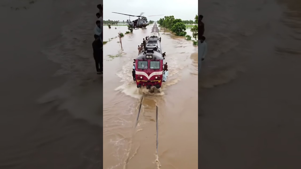 Army Helicopter Saves Trapped Train Passengers π
