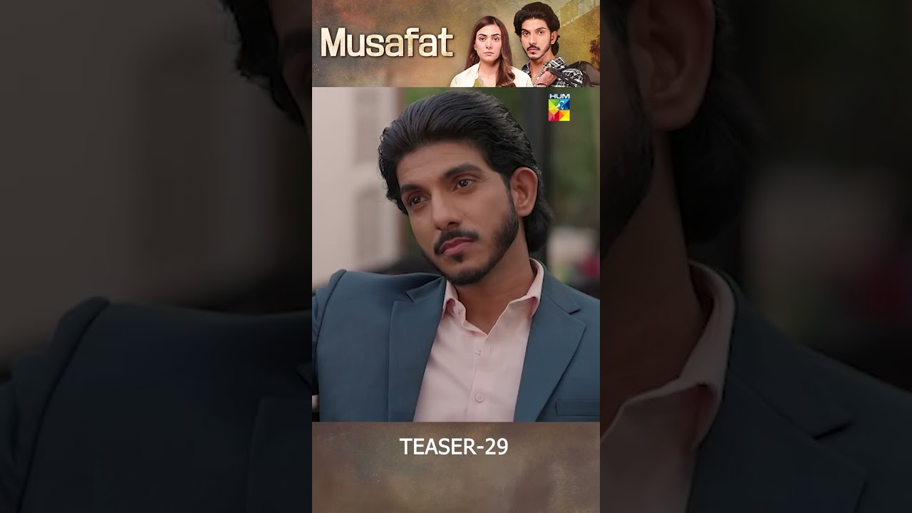 Musafat Episode 29 Teaser | Mohsin Abbas Haider & Alishba Khan π¬