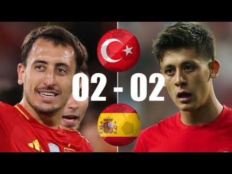 Turkey vs Spain 2-2 | UEFA 2026 Qualifiers ⚽