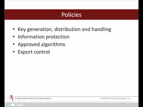 The Role of Cryptography - Part 5