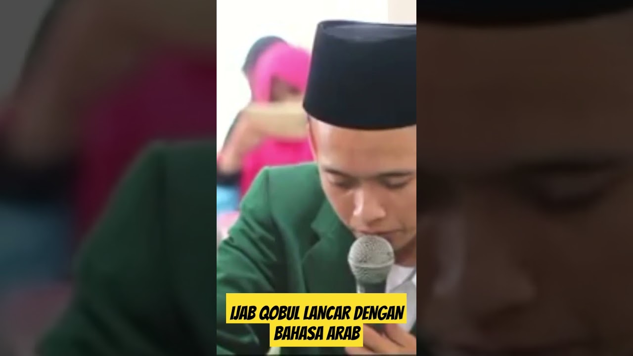 Ijab Qabul dalam Bahasa Arab ✨