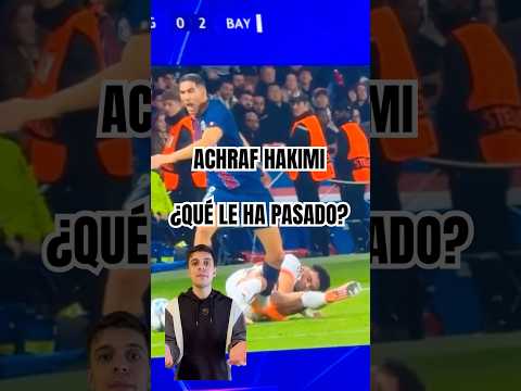 ACHRAF HAKIMI | ¿QUÉ LE HA PASADO? 👀 #fisioterapia #futbol #hakimi #lesion #deporte #injury