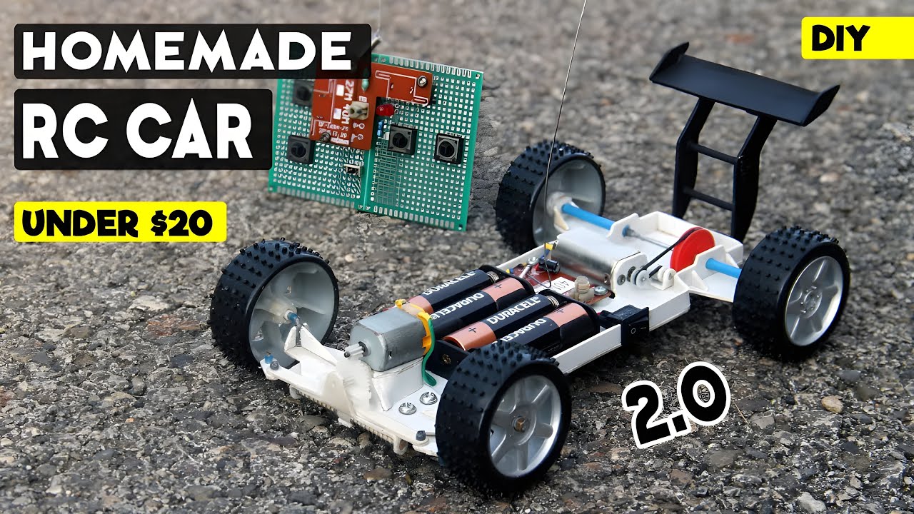 How to Build a DIY RC Car with Steering for Under $20 π