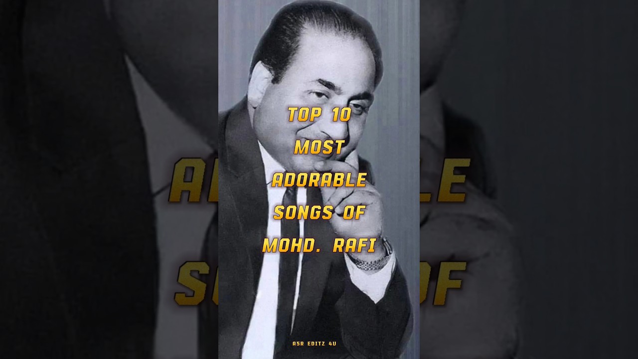 Top 10 Mohammad Rafi Songs 🎶 | Timeless Bollywood Classics