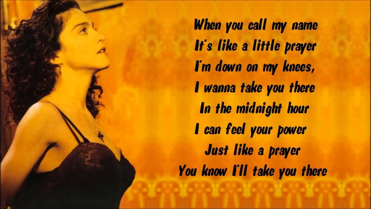 Madonna - Like a Prayer Karaoke Instrumental with On-Screen Lyrics
