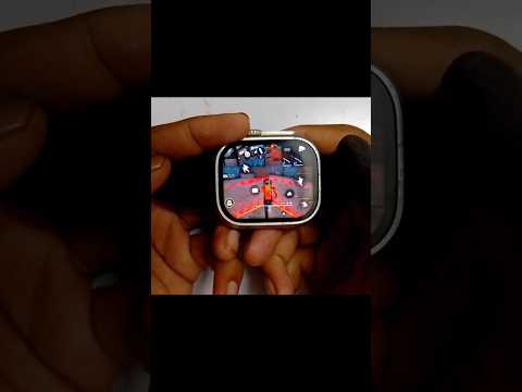 s9 ultra smartwatch ⚡ Android 🔥 Handcam freefire 😀 game play #viral #watch #trending
