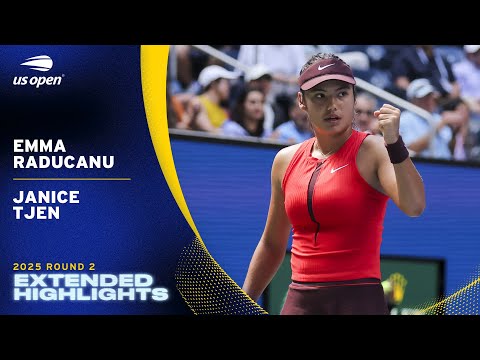 Emma Raducanu vs. Janice Tjen Extended Highlights | 2025 US Open Round 2
