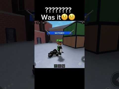 Was this a flick shot I was in mm2 aim trainer#roblox