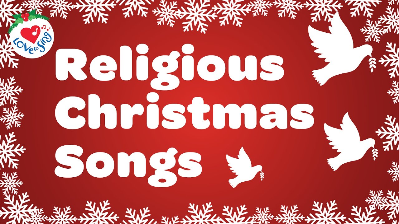 Religious Christmas Songs & Hymns Playlist 🎶 (90 min)
