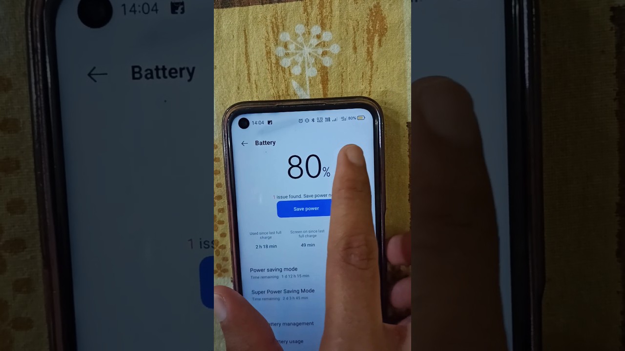 How to Enable Battery Power Saving Mode on Realme Phones π | Quick & Easy Guide