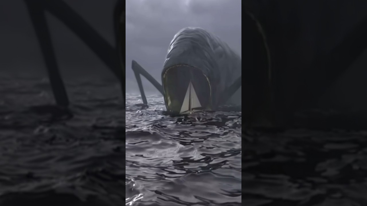SEA EATER SPOTTED EATING A SHIP IN REAL LIFE #marinecreatures #oceanworld