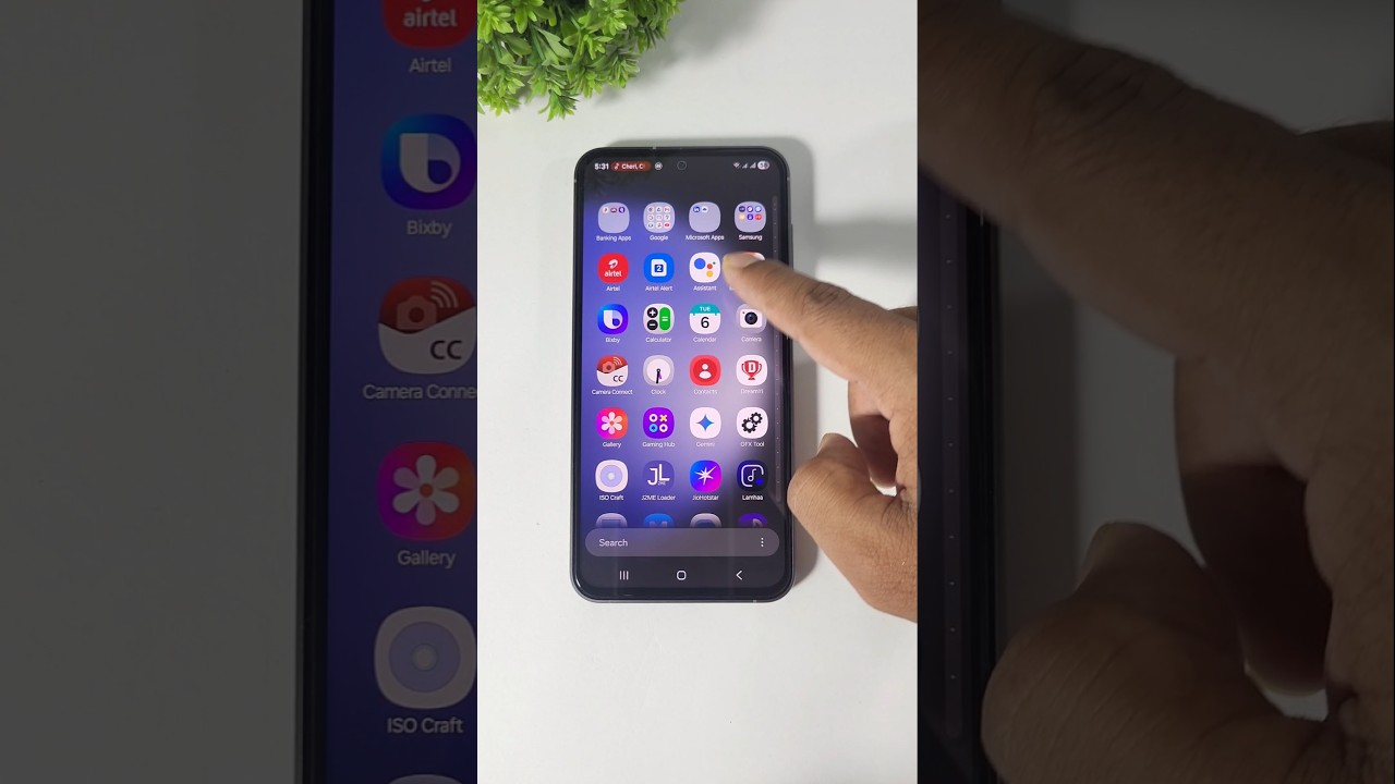 Samsung S23 FE New App Drawer in One UI 7 📱