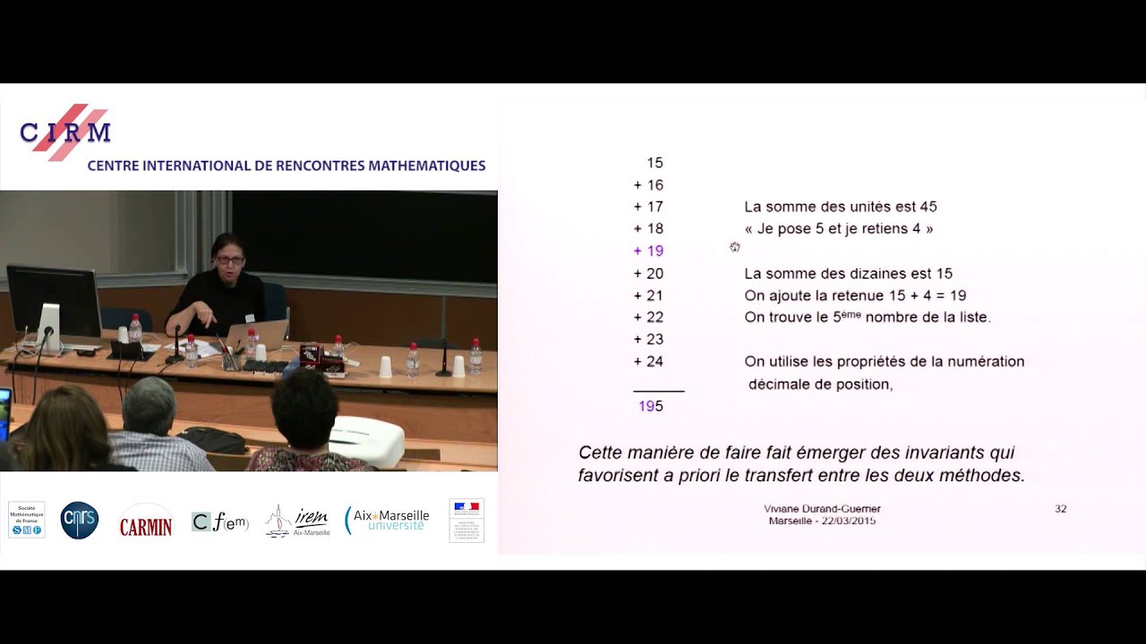 Viviane Durand-Guerrier : Démarche expérimentale et apprentissages mathématiques